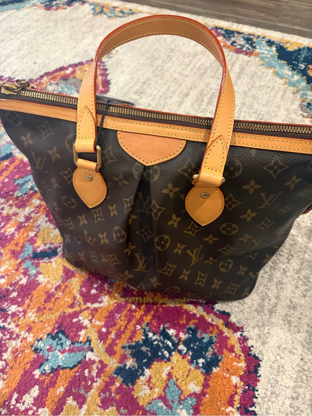 Louis Vuitton Brown Monogram Palermo PM